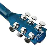 Електроакустична гітара Equites EQ901C BL 41 + П'єзодатчик Rose LC-5, фото 3