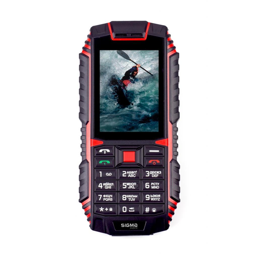 Мобільний телефон Sigma X-treme DT68 Black-Red