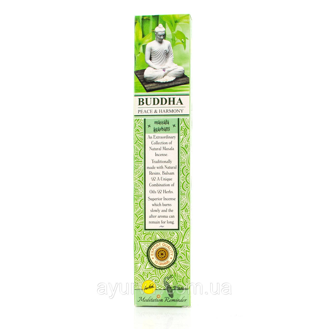 Купить Аромапалочки/Благовония индийские пыльцовые Buddha для медитации ...