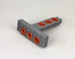 Кондуктор Т-подібний під конфірмат 25-50-75мм х 5мм для ДСП 16мм