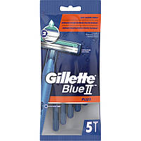 Станок для бритья Gillette Blue II Plus 5 шт (3014260283254)