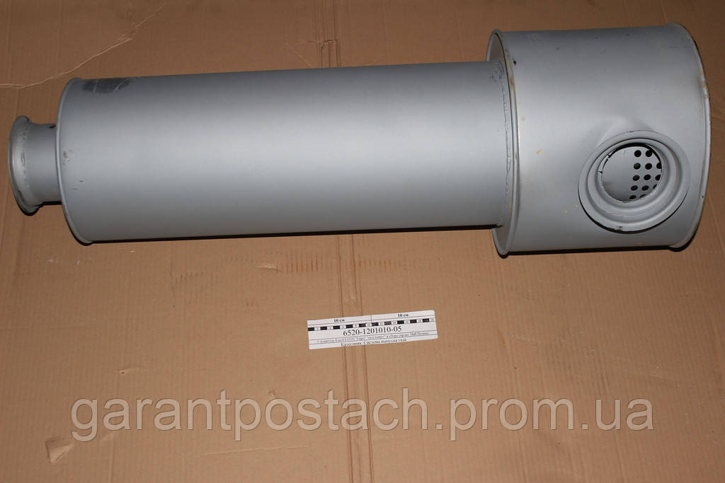 Глушитель КамАЗ-6520 "Евро" "под хомут" в сборе (пр-во: Наб.Челны) 6520 ...