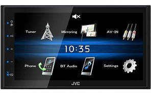 Автомагнітола JVC KW-M25BT з Bluetooth