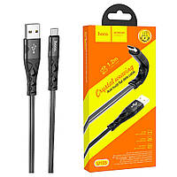 Кабель для зарядки і синхронізації Hoco X71 Especial USB - Micro USB | 2.4A | 1 м | чорний