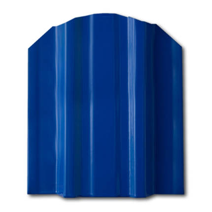 Металевий штакетник 0,45 х 115 мм ⁇ MAT ⁇ RAL 5005 синій, фото 1