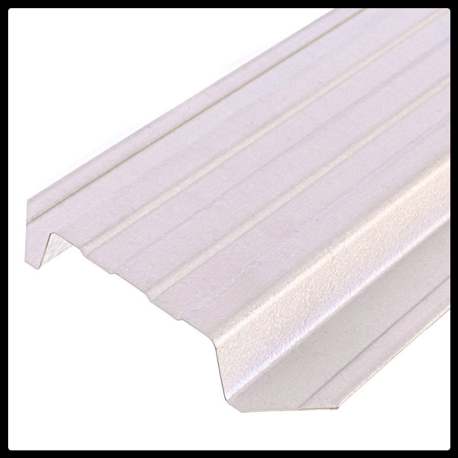 Металевий штакетник 0,45 х 115 мм  ⁇  MAT  ⁇  RAL 9003 сніжно білий