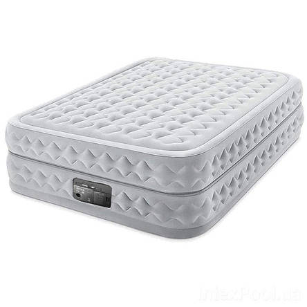 Надувне ліжко Intex 64490, 152х203х51 см, електронасос, фото 1