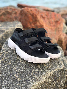 Жіночі Сандалії Fila Disruptor Sandals Black 36-37