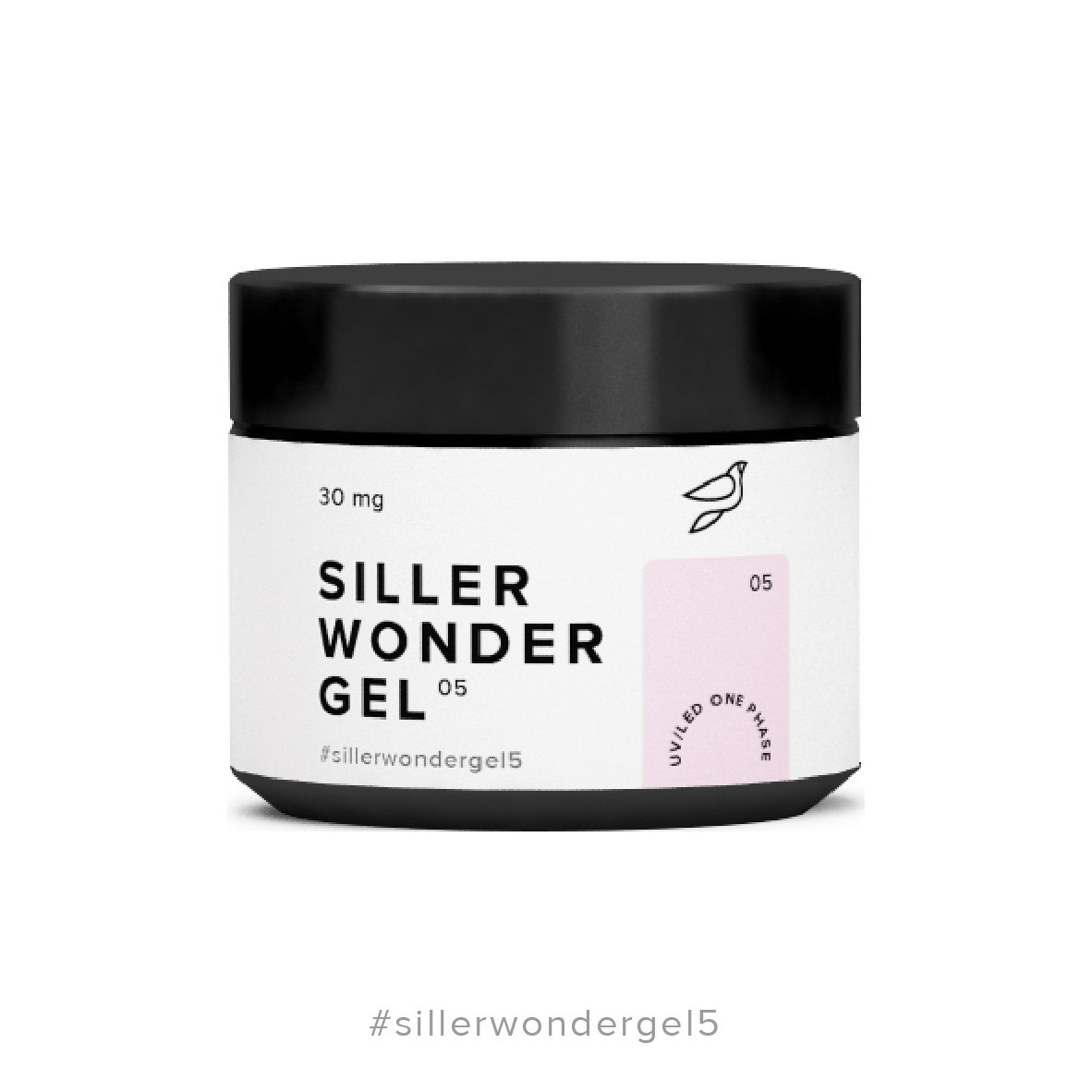 Гель для нарощування Siller Wonder Gel №5 світло-рожевий, 30мл