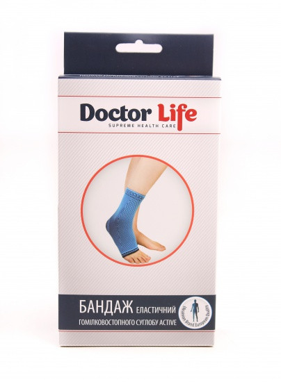 Еластичний бандаж гомілковостопного суглоба Doctor Active Life, фото 1