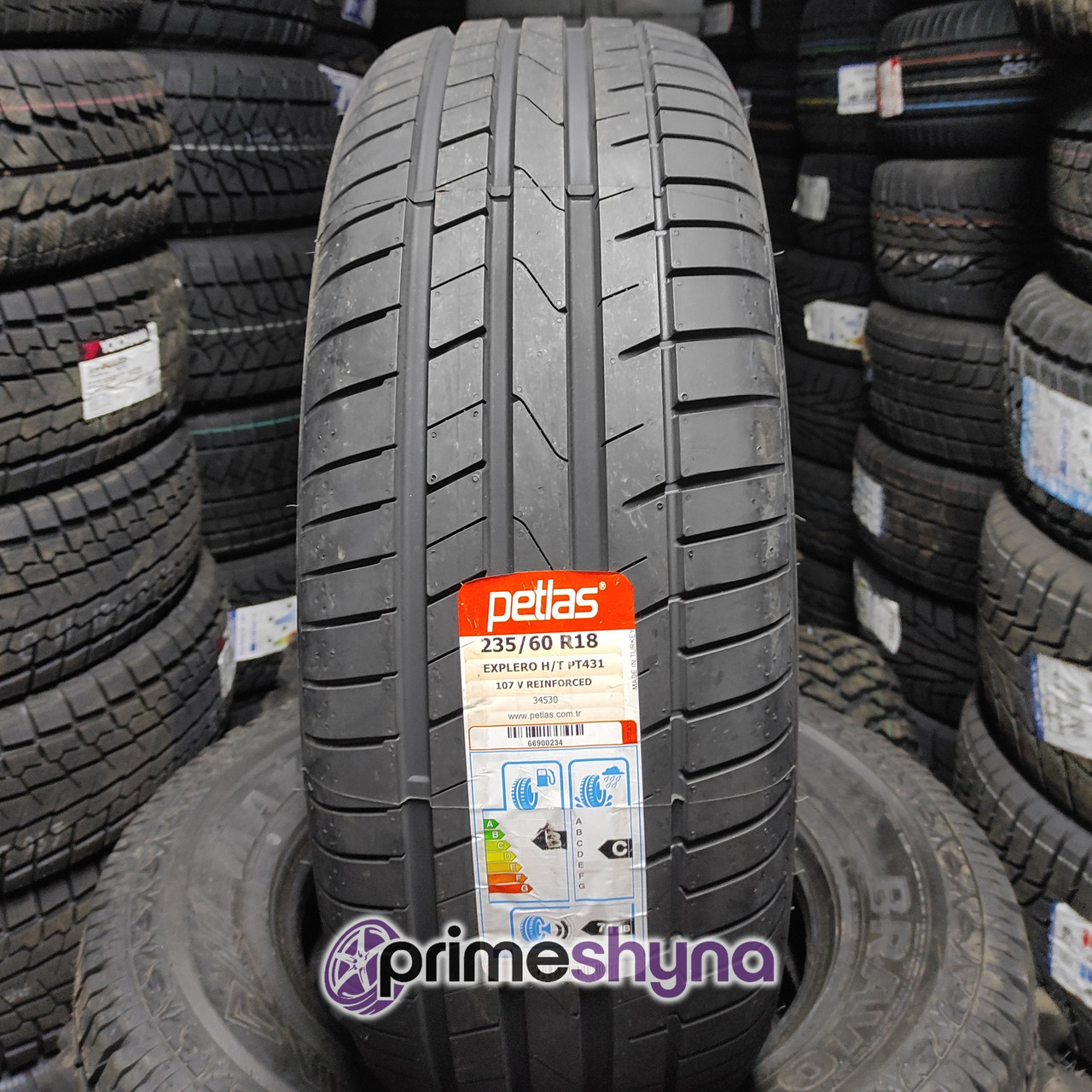 Купить Летняя шина Petlas Explero H/T PT431 235/60R18 107V, цена 3808 ...