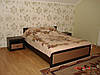Ліжко LOZ 180х200 Коен МДФ Венге Магія/ Штрокс  двохспальне, фото 3