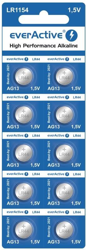 Батарейка everActive LR44 BL 10 шт.
