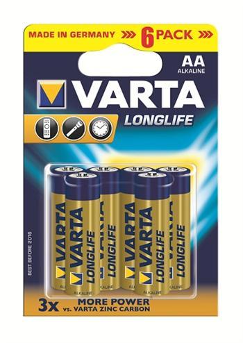 Батарейка Varta Longlife AA/LR06 BL 6 шт.