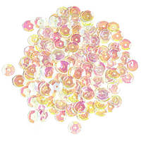 Паєтки Crystal Iridescent, Cupped Sequins 8mm 200/Pkg (100448)