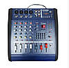Аудіокшер Звуковий пульт підсилювач Mixer BT 4200D 4CH з bluetooth, фото 2