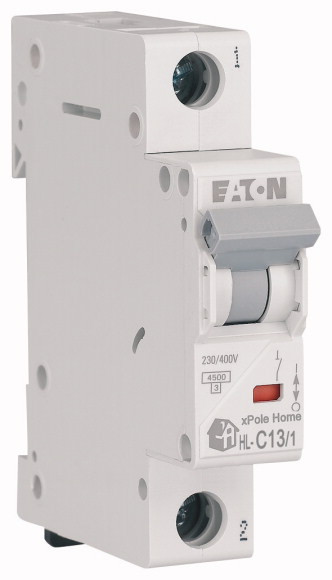 Автоматичний вимикач 1п 13A HL-C13/1 4,5kA EATON