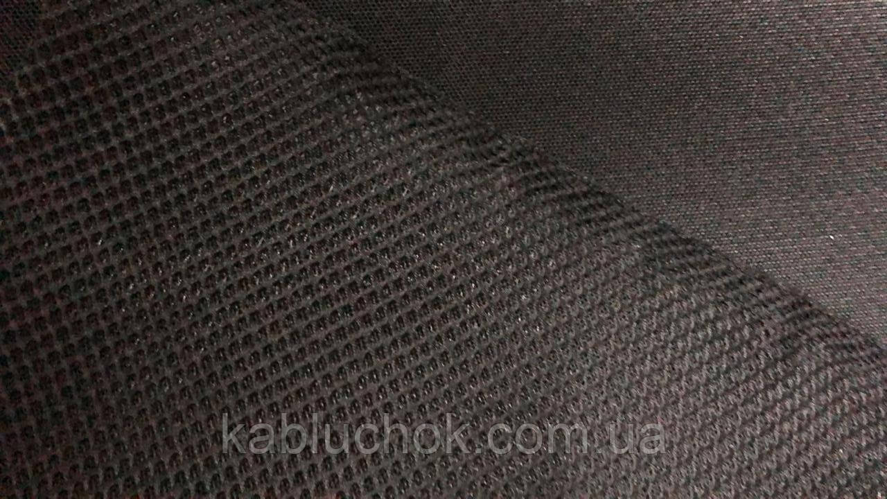 Сітка кросова, тканина на поролоновій основі ЧОРНИЙ 100*150 см арт. 4112, фото 1