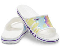 Crocs Bayaband Tie-Dye Mania оригінал США M11 45-46 (27 см) сланці шльопанці unisex original крокси