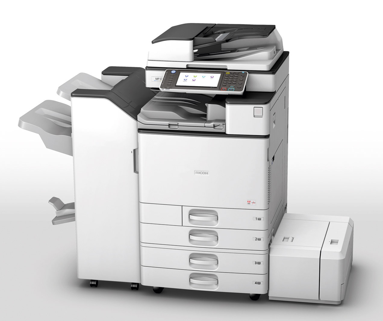Полноцветный МФУ Ricoh MP C6003ZSP формата а3 3в1. Качественная печать ...