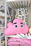 Подушка іграшка хмара з оченятами (В КОЛІР ВАШЕГО ВІГВАМУ), фото 4
