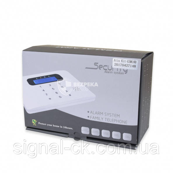 Комплект беспроводной GSM сигнализации ATIS Kit GSM 100 со встроенной клавиатурой - фото 8 - id-p1622099233