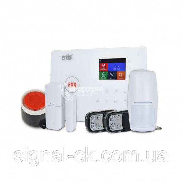 Комплект бездротовий GSM і Wi-Fi сигналізації ATIS Kit GSM+WiFi 130T з підтримкою програми Tuya Smart