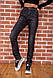 Жіночі джинси прямого крою грифельний цвіт 182R1409-1 25, фото 3