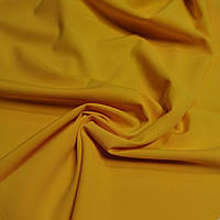 Ткань костюмная стрейч желтая