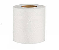 Туалетная бумага мини рулон, 2-х слойная, белая, 17 м, Helper Soft Standart, 4 рул/уп