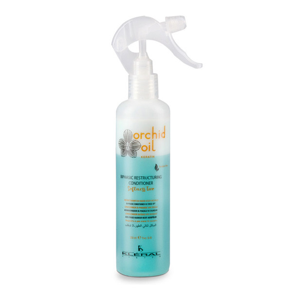 Двофазний спрей-кондиціонер з маслом орхідеї та кератином Kleral System Orchid Oil Keratin Softness Two 250 мл