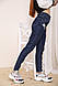 Джинси жіночі 164R1024-5 колір темно-синій, фото 3