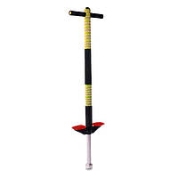 Pogo Stick, детский джампер "Пого Стик", прыгалка-кузнечик для детей - Чёрно-желтый №7 (KT)