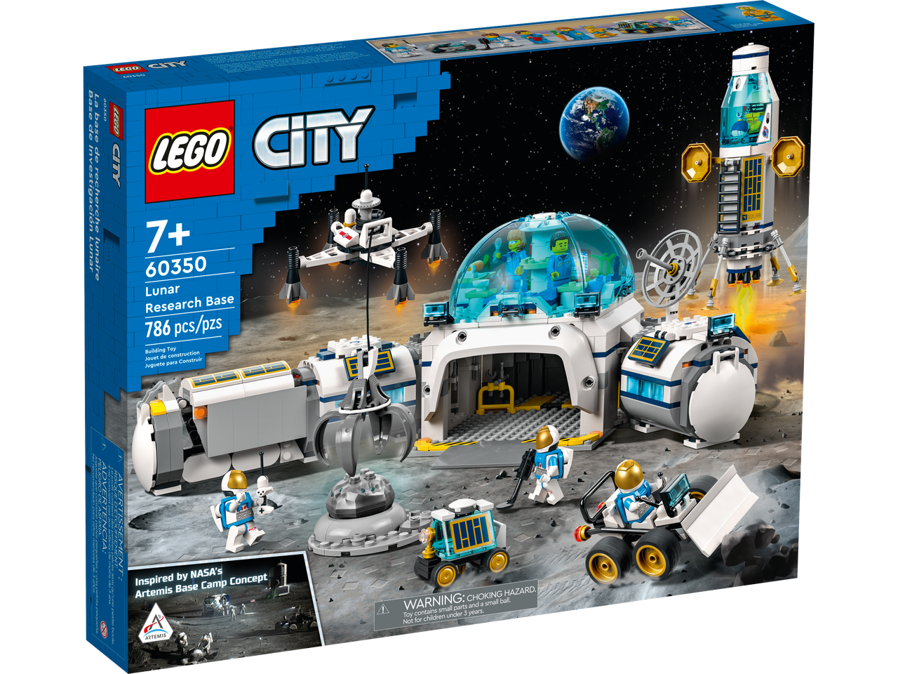 Lego City Місячна наукова база 60350
