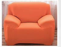 Чехол на кресло Homytex одноместный 90x140 см бифлекс оранжевый арт.6-12197