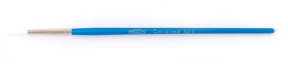 Пензель худож. 1Вересня "Maestro" синтетика, круглий № 3