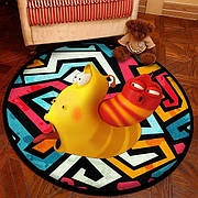 Килимок у дитячу кімнату Homytex Kids 150x150 см арт.HT-85691
