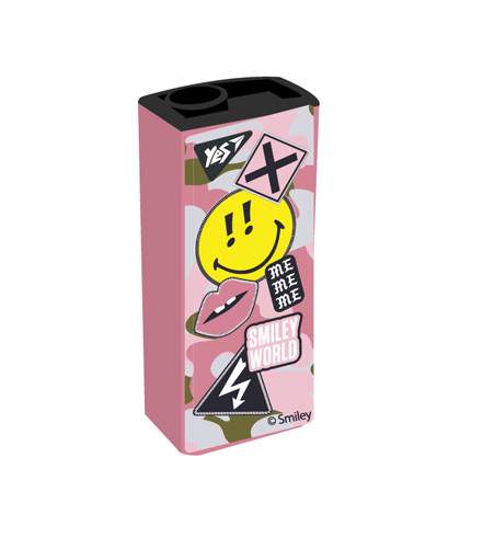 Точилка YES прямокутна "Smiley World", дівчинка, фото 1