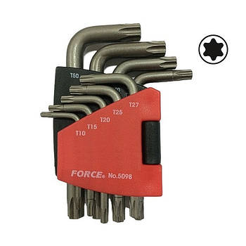 Ключі шестигранні torx - Force