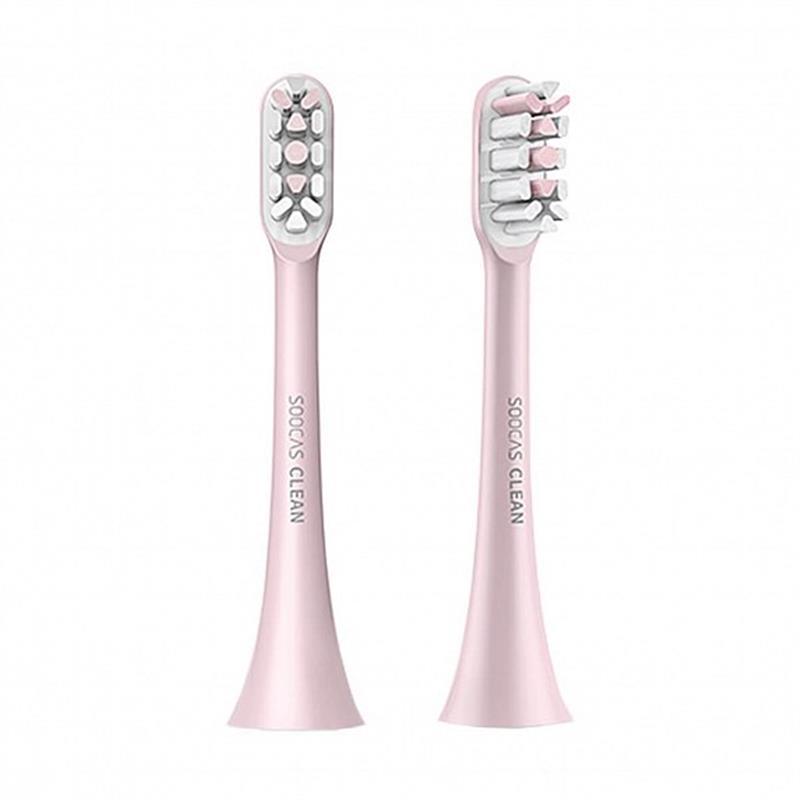 Насадка для зубної електрощітки Soocas General Toothbrush Head Pink 2 шт (BH01P)