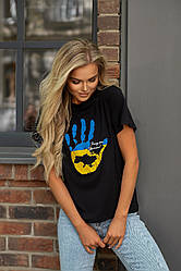 Футболка женская и детская Pray for Ukraine