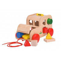 Развивающая игрушка Nic cортер деревянный Такси (NIC1550) - Вища Якість та Гарантія!