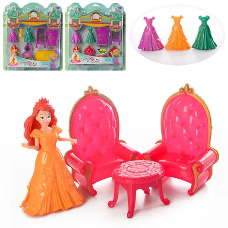 Меблі SS013B/C лялька ігровий набір сукні шафа дзеркало ляльковий будиночок дитяча іграшка для дівчаток