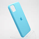 Чохол накладка Silicon Case для iPhone 11 Pro Max Blue, фото 2