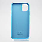 Чохол накладка Silicon Case для iPhone 11 Pro Max Blue, фото 4