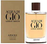 Мужские духи Giorgio Armani Acqua Di Gio Absolu (Джорджио Армани Аква Ди Джио Абсолют) 100 ml/мл