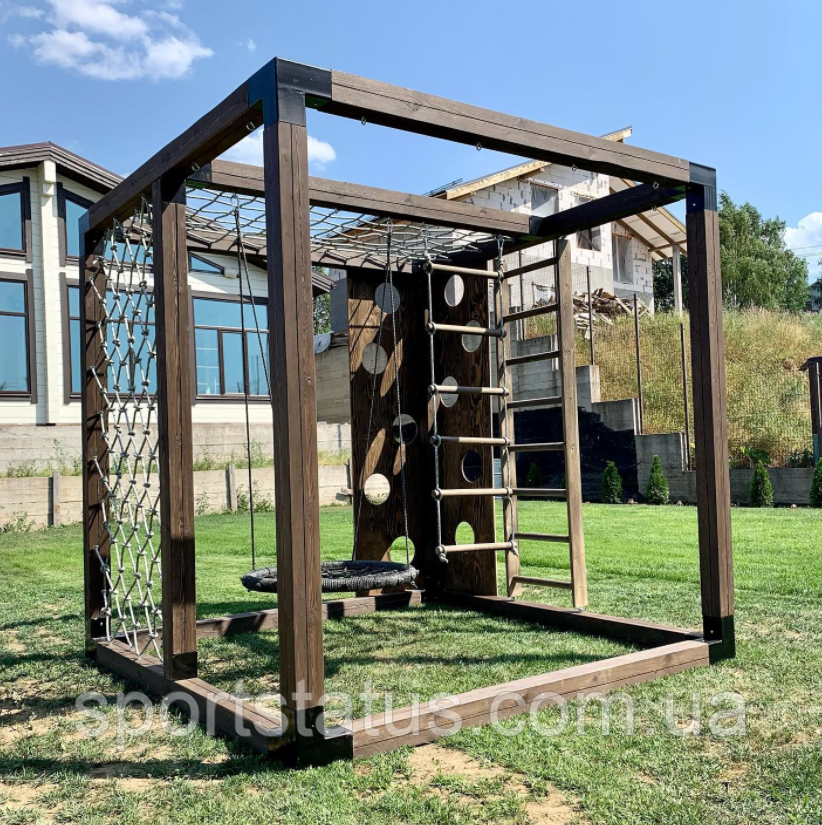 Дитячий ігровий майданчик Куб 15 2,5*2,5м Game cube спортивний комплекс вуличний дитячий комплекс