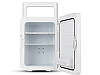 Міні холодильник для косметики 10L Міні-Холодильник з дзеркалом для дому Маленький авто-холодильник переносний, фото 3