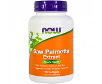 Now Foods Saw Palmetto Extract 80 mg 90 Softgels пальметто (сереноа)(800101)