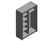 Шафа-купе Маріо 2Д дуб сонома Гербор, фото 3